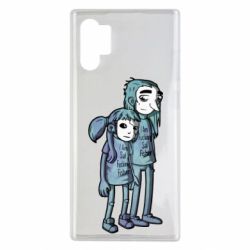 Чехол для Samsung Note 10 Plus Sally Fisher and Larry Johnson art - PrintSalon