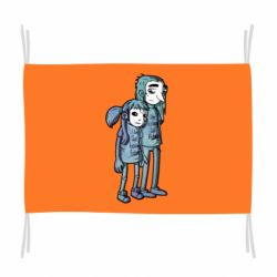 Флаг Sally Fisher and Larry Johnson art - PrintSalon