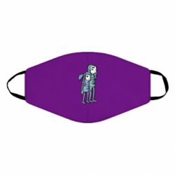 Маска многоразовая Sally Fisher and Larry Johnson art - PrintSalon