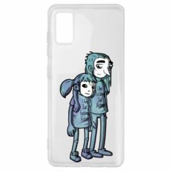 Чехол для Samsung A41 Sally Fisher and Larry Johnson art - PrintSalon