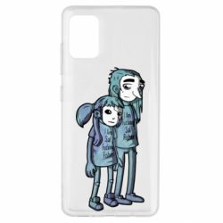 Чехол для Samsung A51 Sally Fisher and Larry Johnson art - PrintSalon