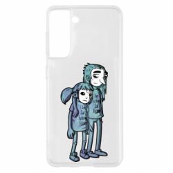 Чехол для Samsung S21 Sally Fisher and Larry Johnson art - PrintSalon