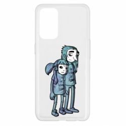 Чехол для Oppo Reno 5 4G Sally Fisher and Larry Johnson art - PrintSalon