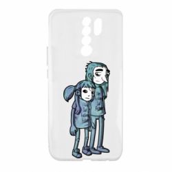 Чехол для Xiaomi Redmi 9 Sally Fisher and Larry Johnson art - PrintSalon