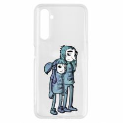 Чехол для Realme 6 Sally Fisher and Larry Johnson art - PrintSalon