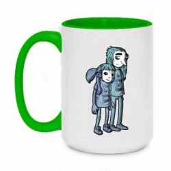 Чашка двухцветная 420ml Sally Fisher and Larry Johnson art - PrintSalon