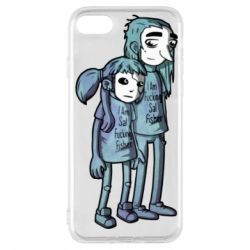 Чехол для iPhone 7 Sally Fisher and Larry Johnson art - PrintSalon
