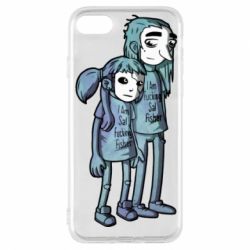 Чехол для iPhone 8 Sally Fisher and Larry Johnson art - PrintSalon