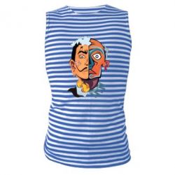 Майка-тельняшка Salvador Dali and Pablo Picasso - PrintSalon