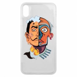 Чехол для iPhone Xs Max Salvador Dali and Pablo Picasso - PrintSalon