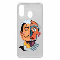 Чехол для Samsung A40 Salvador Dali and Pablo Picasso - PrintSalon