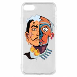 Чехол для iPhone SE 2020 Salvador Dali and Pablo Picasso - PrintSalon