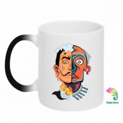 Чашка-хамелеон Salvador Dali and Pablo Picasso - PrintSalon