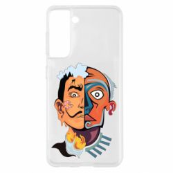 Чехол для Samsung S21 Salvador Dali and Pablo Picasso - PrintSalon