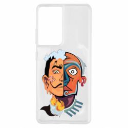 Чехол для Samsung S21 Ultra Salvador Dali and Pablo Picasso-PrintSalon Чехол для Samsung S21 Ultra Salvador Dali and Pablo Picasso