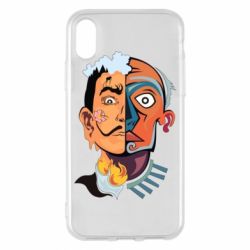 Чехол для iPhone X/Xs Salvador Dali and Pablo Picasso - PrintSalon