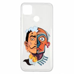 Чехол для Xiaomi Redmi 9c Salvador Dali and Pablo Picasso