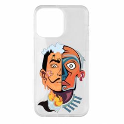 Чехол для iPhone 14 Pro Max Salvador Dali and Pablo Picasso - PrintSalon