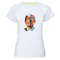 Женская футболка для спорта Salvador Dali and Pablo Picasso - PrintSalon