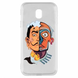 Чехол для Samsung J3 2017 Salvador Dali and Pablo Picasso - PrintSalon