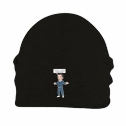 Шапка флисовая Salvador Dali vk mem - PrintSalon