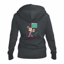 Жіноче худі на блискавці Найкрутіша бабуся в світі - PrintSalon