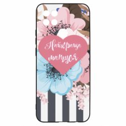 Чехол для Oppo A15s/A15 Самая лучшая мама и цветы