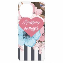 Чохол для Xiaomi Mi11 Найкраща мама і квіти - PrintSalon