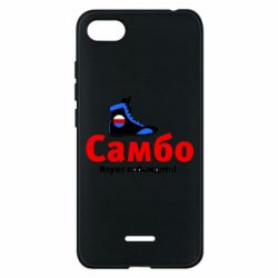 Чехол для Xiaomi Redmi 6A Самбо - наука побеждать - PrintSalon