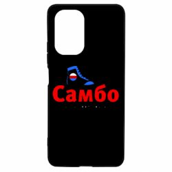 Чехол для Xiaomi Poco F3/K40 Самбо - наука побеждать-PrintSalon Чехол для Xiaomi Poco F3/K40 Самбо - наука побеждать