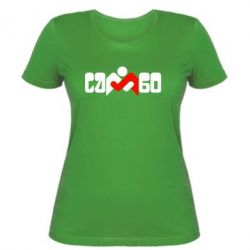 Женская футболка Самбо - PrintSalon