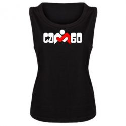 Женская майка Самбо - PrintSalon