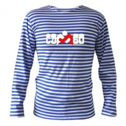 Тельняшка с длинным рукавом Самбо - PrintSalon