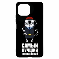 Чехол для Xiaomi Mi11 Lite Самый лучший полицейский - PrintSalon