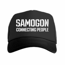 Кепка-тракер Samogon connecting people - PrintSalon