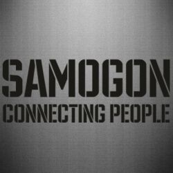 Наклейка Samogon connecting people - PrintSalon