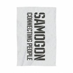 Полотенце с принтом Samogon connecting people - PrintSalon