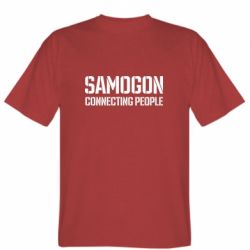 Мужская футболка Stedman Samogon connecting people