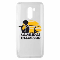 Чехол для Xiaomi Pocophone F1 Samurai Champloo - PrintSalon