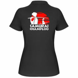Женское поло Samurai Champloo - PrintSalon