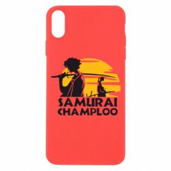 Чехол для iPhone X/Xs Samurai Champloo - PrintSalon
