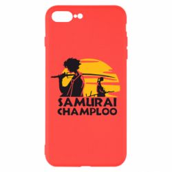 Чехол для iPhone 7 Plus Samurai Champloo - PrintSalon
