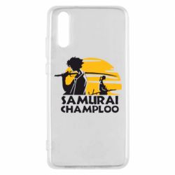 Чехол для Huawei P20 Samurai Champloo - PrintSalon