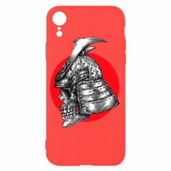 Чехол для iPhone XR Samurai skull - PrintSalon