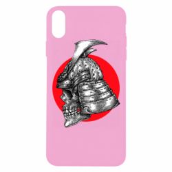 Чехол для iPhone Xs Max Samurai skull - PrintSalon