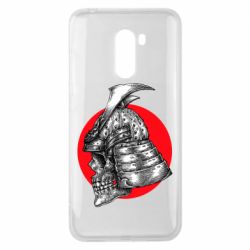 Чехол для Xiaomi Pocophone F1 Samurai skull - PrintSalon