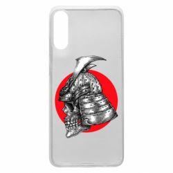 Чехол для Samsung A70 Samurai skull - PrintSalon