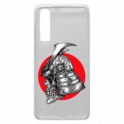 Чехол для Huawei P30 Samurai skull - PrintSalon