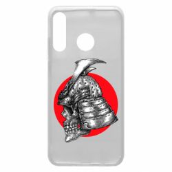 Чехол для Huawei P30 Lite Samurai skull - PrintSalon