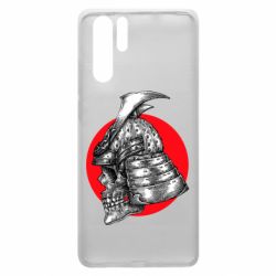 Чехол для Huawei P30 Pro Samurai skull - PrintSalon